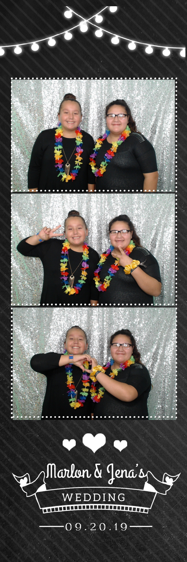 Jena and Marlon's Wedding | View more photos from the event at gallery.photoboothbillings.com/u/PhotoBoothBillings/Jena-and-Marlons-Wedding